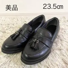 ABC SELECT タッセルローファー 3 W5022 黒　レディースのサムネイル