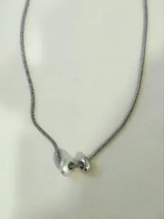 美品/ダブルストーンネックレス