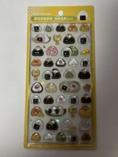 正規品　おにぎり　ボンボンドロップシール　和柄　クーリア