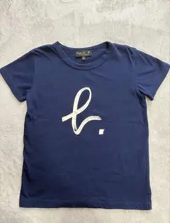agnis b. アニエスベーロゴTシャツネイビー120cm