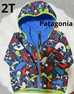 patagonia　キッズ用アウター　リバーシブルジャケット　2T