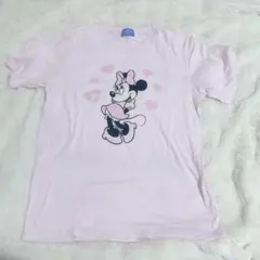 ミニーマウス ピンク 半袖Tシャツ