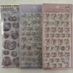 ちいかわ カニ古本屋 モモンガ ❤︎ ウォーターシール・ボンボンドロップシールのサムネイル