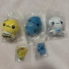 しずくちゃん ふわふわぬいぐるみ マスコット ガチャガチャ めじるしチャーム