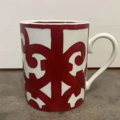 HERMES エルメス ガダルキヴィール マグカップ 陶器 赤