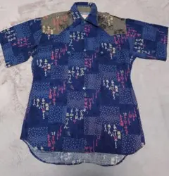 未使用級✨ドライボーンズ 和柄 ウエスタンシャツタイプ Mのサムネイル