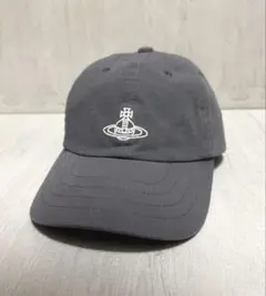 Vivienne Westwood 刺繍 キャップ　グレー 中古・古着通販】Vivienne Westwood (ヴィヴィアンウエストウッド