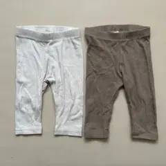 H&M ベビー レギンス 2点セット