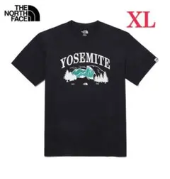 ノースフェイス ヨセミテ ラウンドTシャツ ブラック XL 海外限定