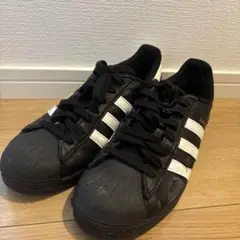 adidas Superstar ブラック25cm