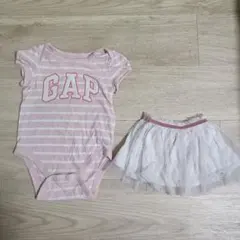babyGAP ロンパース チュールスカート セット 80cmのサムネイル