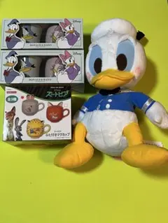 ディズニー　ドナルド　マグカップ　ズートピア　ぬいぐるみ