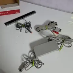 任天堂 純正品 Wii 電源ケーブル　センサーバー　av接続ケーブル