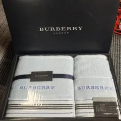 BURBERRY バーバリーフェイスタオル ウォッシュタオル 2枚セットのサムネイル