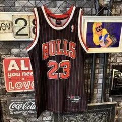 NBA シカゴ・ブルズ ジョーダン 23 ピンストライプ