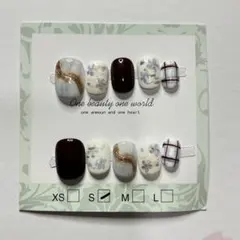 135 One beauty one world ネイルチップ Mサイズ