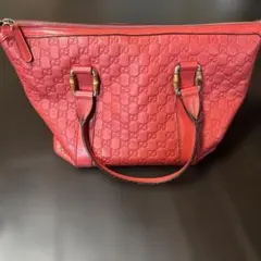 GUCCI GG レザー ハンドバッグ あんしん鑑定 353121 美品 正規品