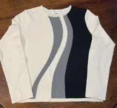 訳ありpierre cardin 長袖ニットセーター L ウール100%のサムネイル