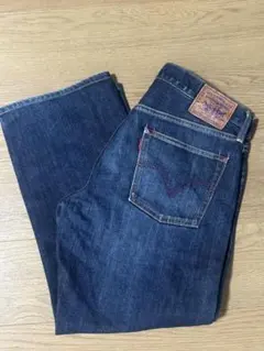 Levi’s L503 復刻デニム 33インチセルビッジ 赤耳パープル系ステッチ