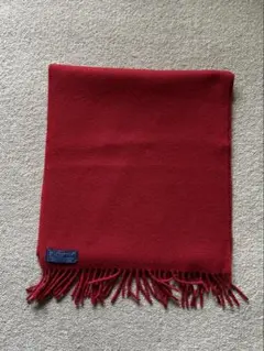 Burberry バーバリー カシミヤ 100% マフラー(赤)