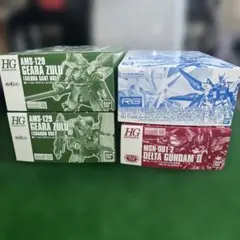 ガンプラ HG RG 3点セット まとめ売り - メルカリ