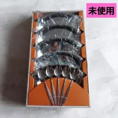 ☆昭和復古☆　咖哩盤組 不鏽鋼盤與湯匙　餐具　未使用