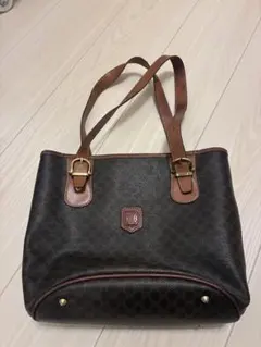 CELINE マカダム柄 トートバッグ ブラウンのサムネイル