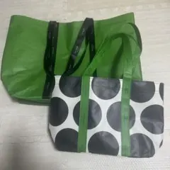 Kate Spadeドットデザインショッパーケイトスペードショップ袋エコバッグ