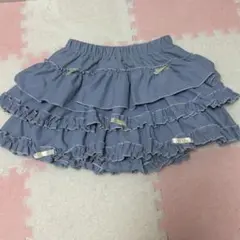 水色 インパン付きスカート パニエのサムネイル