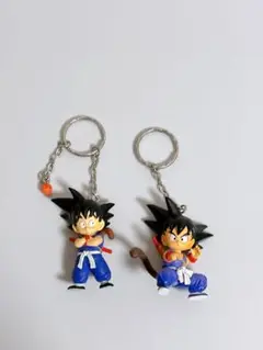 ドラゴンボール　孫悟空　少年期　ハイクオリティキーホルダー　セット