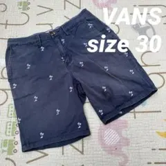 VANS バンズ ショートパンツ ヤシの木柄 ネイビー サイズ30のサムネイル