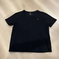 TOMMY HILFIGER キッズ Vネック Tシャツ ブラックのサムネイル