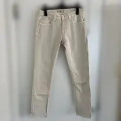 YANÜK ベージュ スキニーパンツ