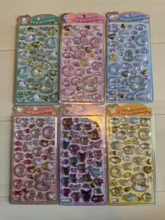 うるちゅるポップシール　サンリオベビー　6種セット