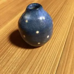 萩焼　花入　一輪挿し 水玉 ドット