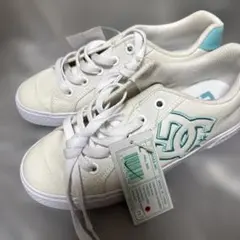 DC SHOES CHELSEA スニーカー ホワイト ブルーのサムネイル