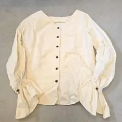 DRESSLAVE THREEDOTSTURQUOISE ブラウス