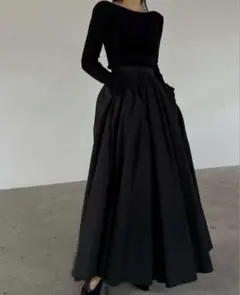 CLANE クラネ VOLUME FLARE MAXI SKIRT スカート