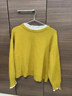スタディオクリップ ニット マスタード F