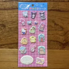 なんでいきもの×サンリオキャラクターズ　ぷっくりシール　正規品