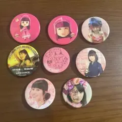 ももいろクローバーZ 佐々木彩夏　缶バッジ８点セット