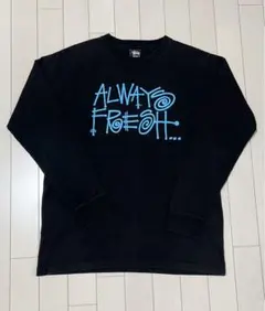 STUSSY ステューシー ロングスリーブTシャツ ブラック M