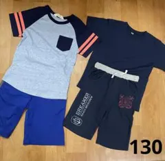 Tシャツ　パンツ130 パジャマ　遊び着　男の子　UNIQLO H&M 未使用有