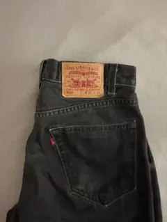 USA製】【90s】Levi's 550 ブラックデニムパンツ オレンジタブ - メルカリ