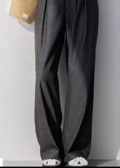 お値下げ　オンワード　23区　デニムライク ワイドパンツ 新品　タグつき