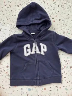 GAP ベビー フード付きパーカー ネイビー