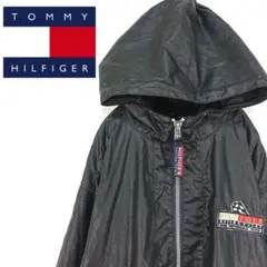 送料無料！ 人気 トミーヒルフィガー ナイロンジャケット ゆるだぼ 古着 メンズ