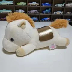 献血 干支ぬいぐるみ 午年 クリーム 非売品！のサムネイル