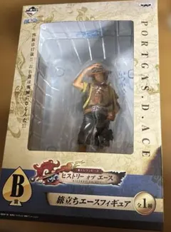 一番くじ　ワンピース　ヒストリーオブエース B賞　C賞　フィギュア　タオル