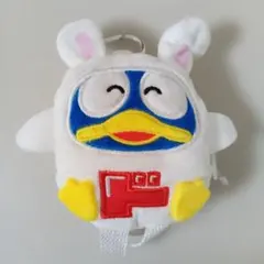 ドンペン　動物かぶりもの　カラビナ付き　ミニリュック　うさぎ